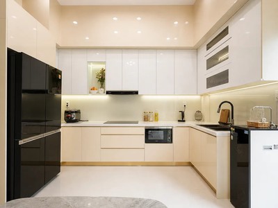 Tủ Bếp Gỗ Đẹp, Hiện Đại Mẫu Thiết Kế Báo Giá 9