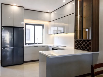 Tủ Bếp Gỗ Đẹp, Hiện Đại Mẫu Thiết Kế Báo Giá 4