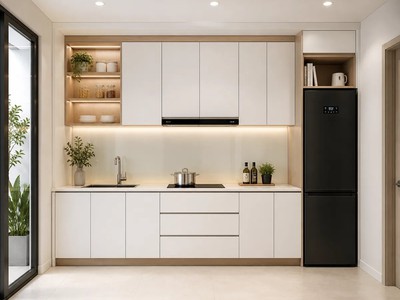 Tủ Bếp Gỗ Đẹp, Hiện Đại Mẫu Thiết Kế Báo Giá 6
