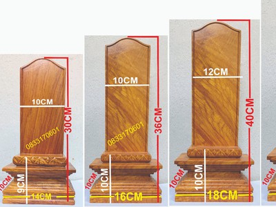 Bài vị mẫu đơn giản, mẫu bài vị đơn giản đẹp 0