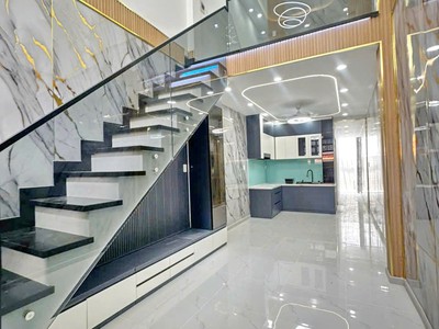 Bán nhà phố mới hoàn thiện full nội thất hẽm thoáng Huỳnh Tân Phát. Q7 1
