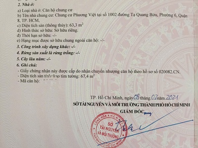 Bán căn hộ pegasuite quận 8 - tầng trung đẹp - 69m2 - view công viên - giá tốt còn thương lượng 4