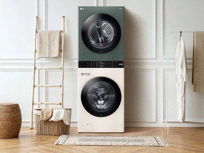 Tháp máy giặt sấy LG WashTower wt1410nhe, WT1410NHB, WT1410NHEG, WT2517NHEG 3