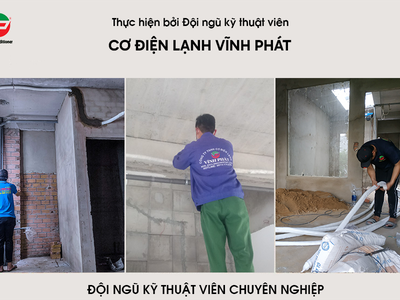 Thi công ống đồng âm tường Hiện đại/Độ bền cao/Thẩm mỹ hàng đầu 0