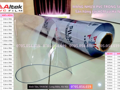 Sẵn hàng số lượng lớn cuộn nhựa pvc, giá rẻ toàn quốc 0