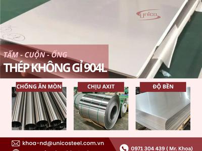 Thép không gỉ 904L nhập khẩu chính ngạch: Siêu hợp kim chống ăn mòn hóa chất và chịu môi trường axit 0
