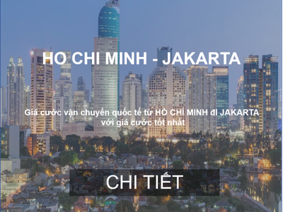 Cước Vận Chuyển Hàng Hóa Đường Biển Từ Hồ Chí Minh Đi Jakarta, Indonesia 0