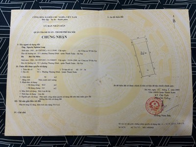 Bán Nhà 36a Cự Lộc   Ôtô Vào Nhà 3