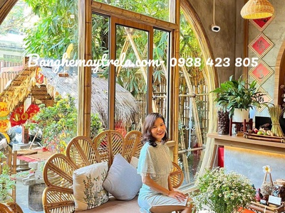 Ghế sofa mây cánh hoa 7