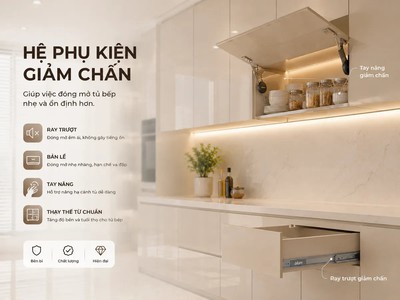 Tủ Bếp Acrylic Là Gì  Ưu Nhược Điểm, Báo Giá   Mẫu Đẹp Hiện Đại 4