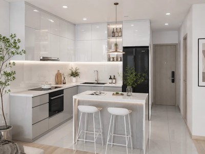 Tủ Bếp Acrylic Là Gì  Ưu Nhược Điểm, Báo Giá   Mẫu Đẹp Hiện Đại 5