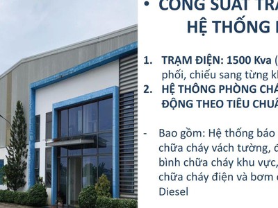Bán / Cho thuê nhà xưởng KCN TÂN PHÚ TRUNG, CỦ CHI, TP.HCM 18.416m 1