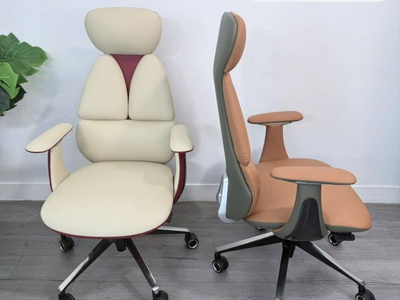 Ghế xoay lãnh đạo lưng cao nệm da thật CM01002-L tại HCM 2