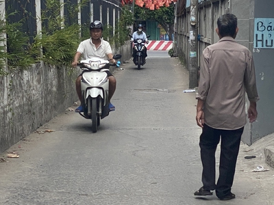 Bán nhà quận 7 cách đường huỳnh tấn phát 20m, nhà 1 sẹc, hẻm xe hơi 5