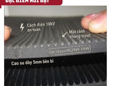 Thảm cách điện CG-JYD 10KV 2