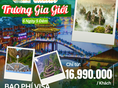 Khám Phá Trương Gia Giới Vẻ Đẹp Tiên Cảnh Giữa Núi Rừng Trung Hoa 2