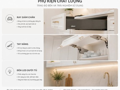 Tủ Bếp Shaker Là Gì Đặc Điểm, Báo Giá Mẫu Đẹp Hiện Đại 7