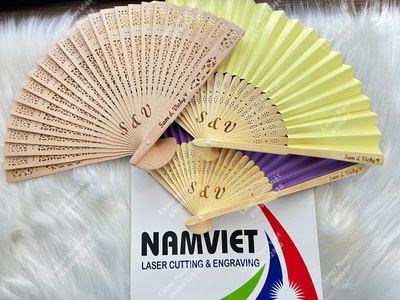 Nhận Cung Cấp Quạt Giấy Cầm Tay, Thẻ Tag Giấy Và Nơ Theo Yêu Cầu Tại Laser Nam Việt 8