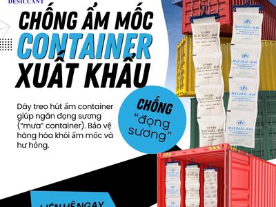 Vì sao nhiều container xuất khẩu luôn treo dây hút ẩm 0