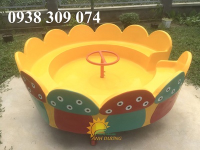 Đu quay mâm xoay 6 chỗ ngồi, Đu quay mâm xoay mầm non 3