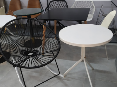 Bàn cafe nhà hàng khung sắt ngoài trời TE CANDY 06 tại HCM 3