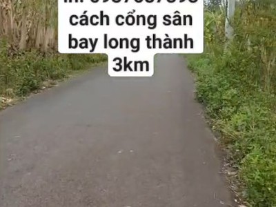  Trọn sổ chỉ 5 tỷ - 20 lô đất F0 mới ra sổ - Full thổ cư - Đón sóng sân bay Long Thành  1