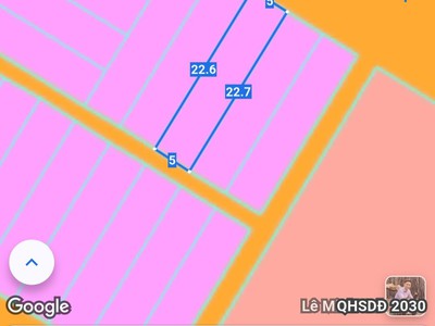Bán đất mặt tiền đường lê chân long tâm, bà rịa 2