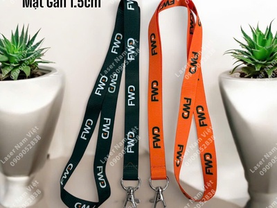 Dây đeo thẻ theo yêu cầu - bền, đẹp, chuyên nghiệp 1