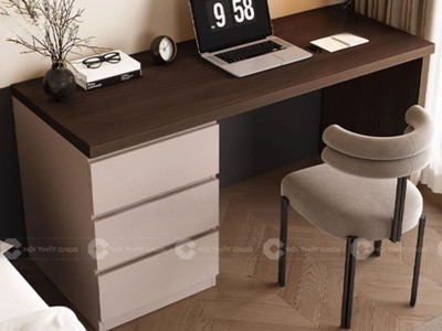 Bàn Làm Việc Tại Nhà Gỗ MDF 3 Hộc Kéo Tiện Dụng 1