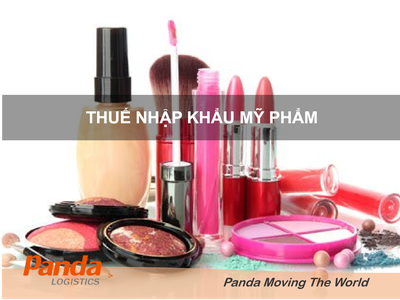 Thuế Nhập Khẩu Mỹ Phẩm 0