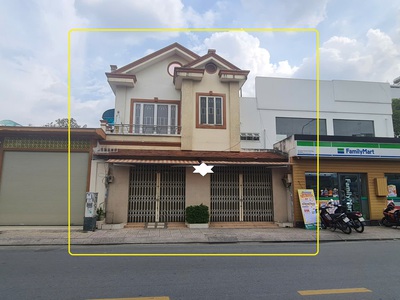 Cho thuê nhà mặt tiền độc lập 80m ,1lầu- ngang 8m - gần trường học 1