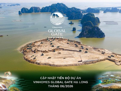 Cập nhật hình ảnh mới nhất của dự án Vinhomes Global Gate Hạ Long cuối tháng 5-2026 5