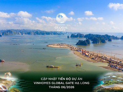Cập nhật hình ảnh mới nhất của dự án Vinhomes Global Gate Hạ Long cuối tháng 5-2026 7
