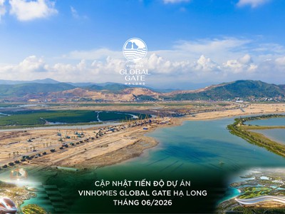 Cập nhật hình ảnh mới nhất của dự án Vinhomes Global Gate Hạ Long cuối tháng 5-2026 8