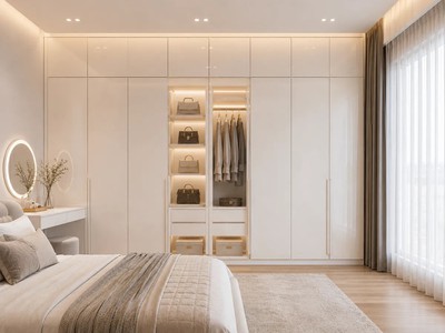 Tủ Quần Áo Acrylic Đẹp, Hiện Đại   Mẫu Tủ Acrylic Phòng Ngủ 8