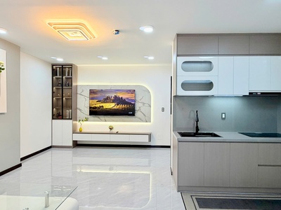 Căn 75m2 Hoàng Kim Thế Gia sổ hồng sẵn, TT 950tr ở ngay, nhà mới, nội thất 0