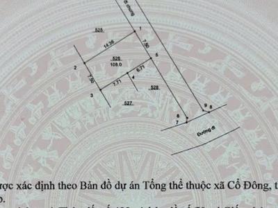 100m2 full thổ ngay cạnh tái định cư đh Quốc gia 3 phút di chuyển tới CNC Hòa lạc ,ĐH FPT 3
