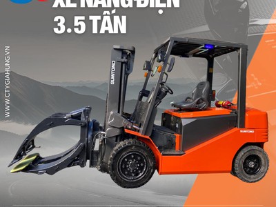 Xe nâng điện sumitomo 3,5 tấn 0