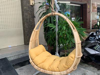 Ghế xích đu treo mây tự nhiên 5
