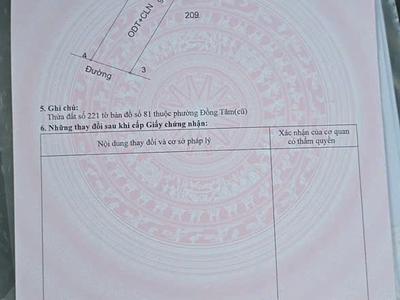 Bán đất tại Đông Phú, Đồng Tâm, Vĩnh yên, Vĩnh Phúc. Diện tích 90m2 giá chỉ 2,15 tỷ 0