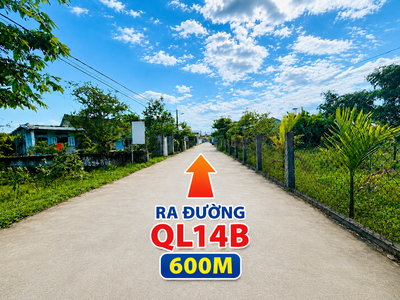 Đất nền Hoà Vang gần đường QL14B - giá 1ty160 - sẵn sổ 1