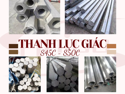 Thanh lục giác S45C và S50C nhập khẩu chính ngạch: Giải pháp phôi chuẩn biên dạng đồng tâm 0