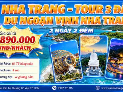 Nha Trang Tour 3 đảo Du ngoạn Vihj Nha Trang 2N2Đ SGC 2