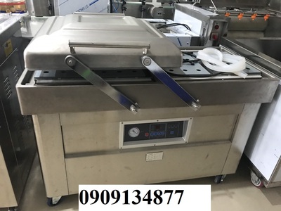 Máy đóng gói hút chân không rau củ quả 2 buồng DZ-500/2SA, máy hút chân không xoài, bắp, cá viên 0