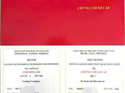 Khóa học sơ cấp nấu ăn 0