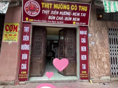 Cho thuê cửa hàng tầng 1 mặt phố 126 phó đức chính phù hợp kinh doanh đồ ăn sáng, ăn trưa, đồ 0