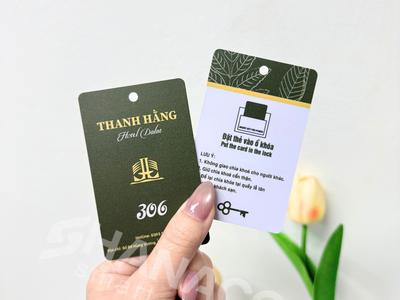 Nhận in thẻ khóa phòng khách sạn 1