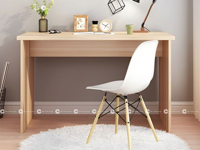Bàn Làm Việc Tại Nhà Gỗ MDF Thiết Kế Không Hộc Nhỏ Gọn 2