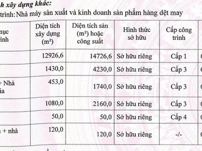Cho thuê nhà xưởng may mặc trong KCN LONG GIANG TIỀN GIANG 16.059m 0