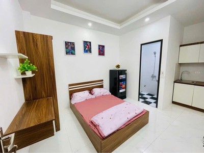 CHDV 6T thang máy phố Trương Định 13 phòng full nội thất gần ô tô ngõ rộng dòng tiền 800 triệu/ năm 1